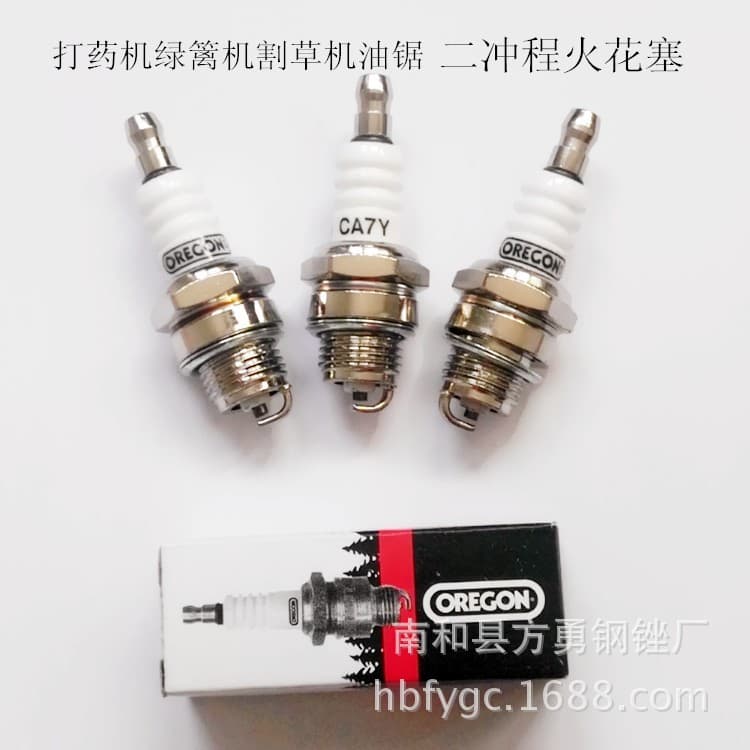 Oregon Small Chainsaw Spark Plug Thunder M7 Two-Stroke Sprayer Earth Drill Spark Plug Grass Trimmer Parts Wholesale