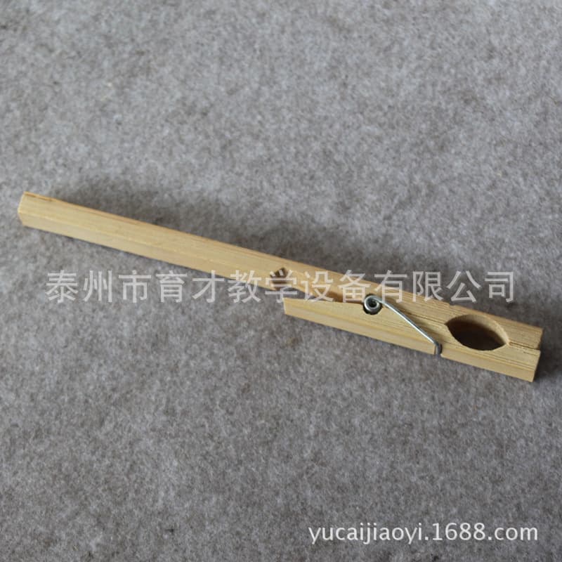 64006 Test Tube Clamp (Wooden) Chemical Instruments, Glassware, Middle School Laboratory Supplies