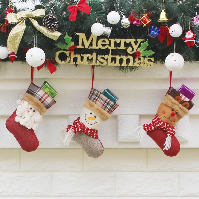 Christmas Stocking Gift Bag Christmas Tree Decoration Christmas Decorations Christmas Supplies Christmas Tree Ornament