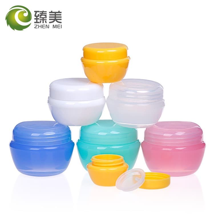 Sample Size Cream Jar 5/10/20/30g Cosmetic Packaging Repackaging Bottle Mushroom Cream Jar Sample Try Bottle Cosmetic Packaging