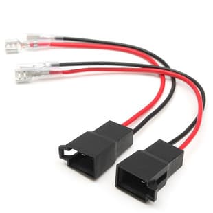 For VW Audi Renault Nissan Horn Wire Audio Wire Speaker Adapter Cable Car Accessories