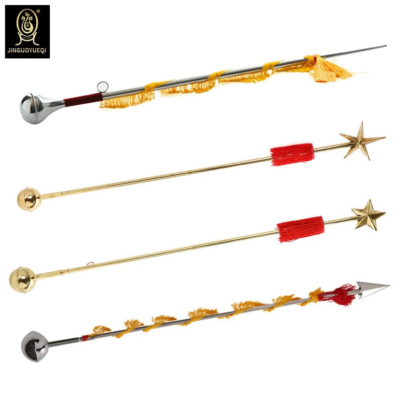 Jinguo musical instrument baton military band drum and bugle team command flag Young Pioneers baton special promotion