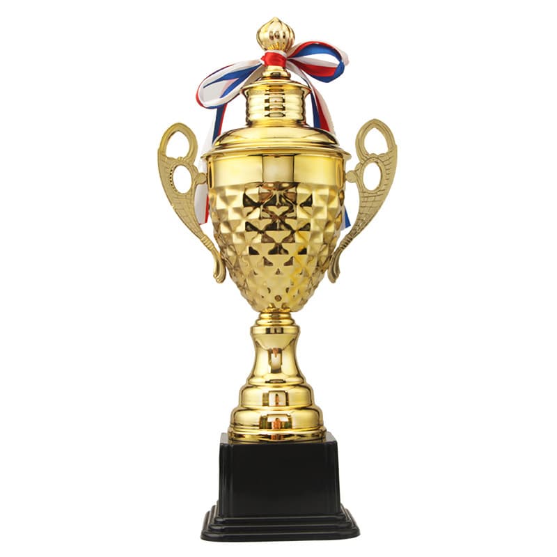 Factory wholesale creative trophy metal trophy ornament production electroplated metal craft gift trophy wholesale