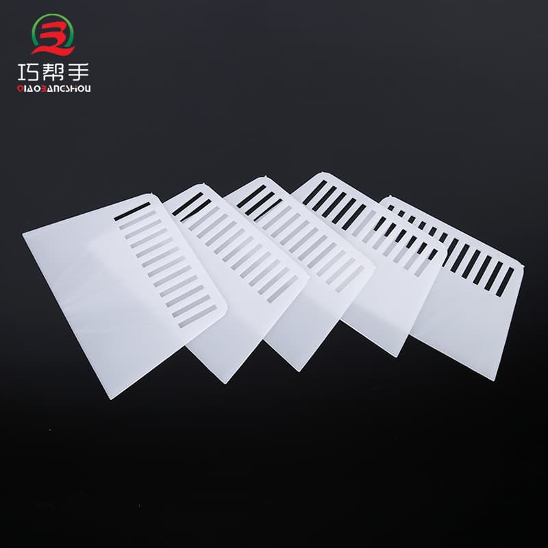 Wholesale Plastic Scraper - White Reprocessed and New Material Scrapers for Car Wrapping and Paint Application
