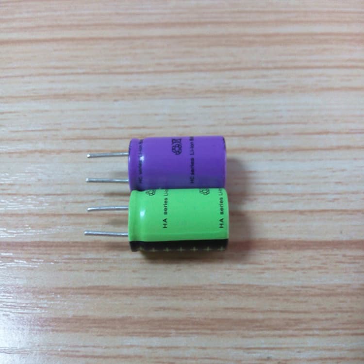 Small Cylindrical Capacitor Battery 1020 3.7V 90mAh Remote Control Toy Aircraft Model Capacitor Pen Capacitive Lithium Battery