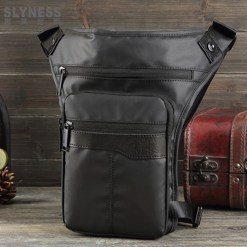 Cross-border Men's Outdoor Sports Waist Pack Wholesale Versatile Leg Crossbody Bag Large Capacity Lightweight Waterproof Sling Bag