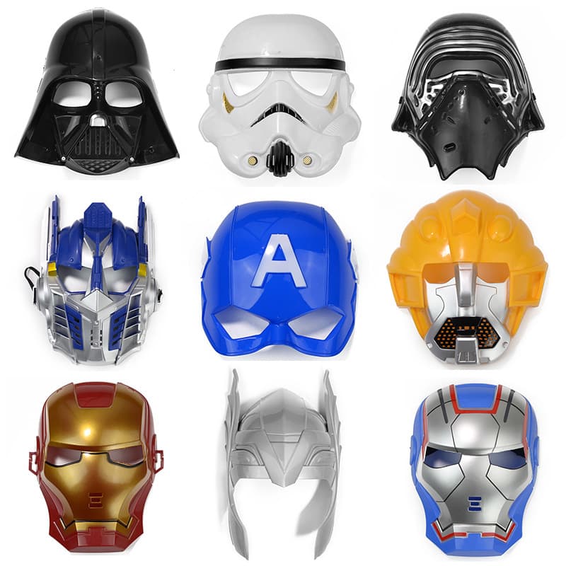 cosplay props mask sword Halloween dress up stage party performance accessories hero mask katana