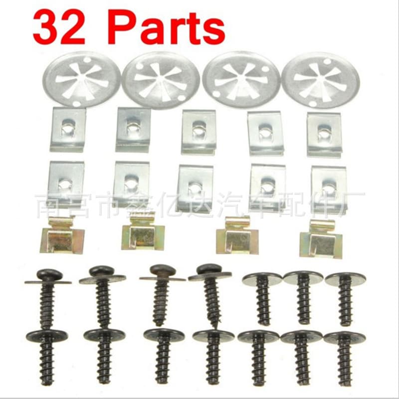 Engine Undertray Cover Clip Bottom Splashguard For VW