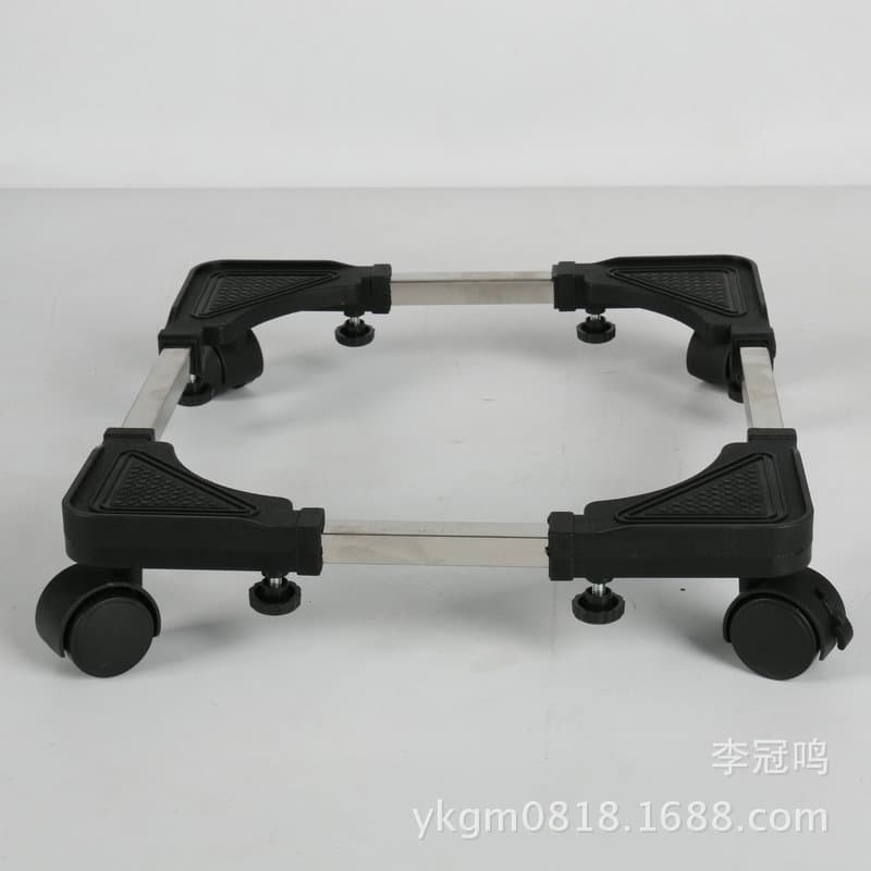 Retractable and movable gas cylinder, water dispenser special bracket base support, refrigerator caster wheels for easy movement