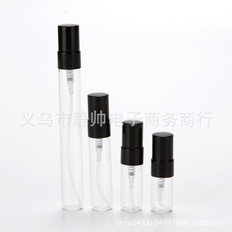 B007-2ml Perfume Refillable Bottle Empty Glass Spray Bottle Perfume Glass Bottle Pull-Tube Bottle 10ml 5ML 2