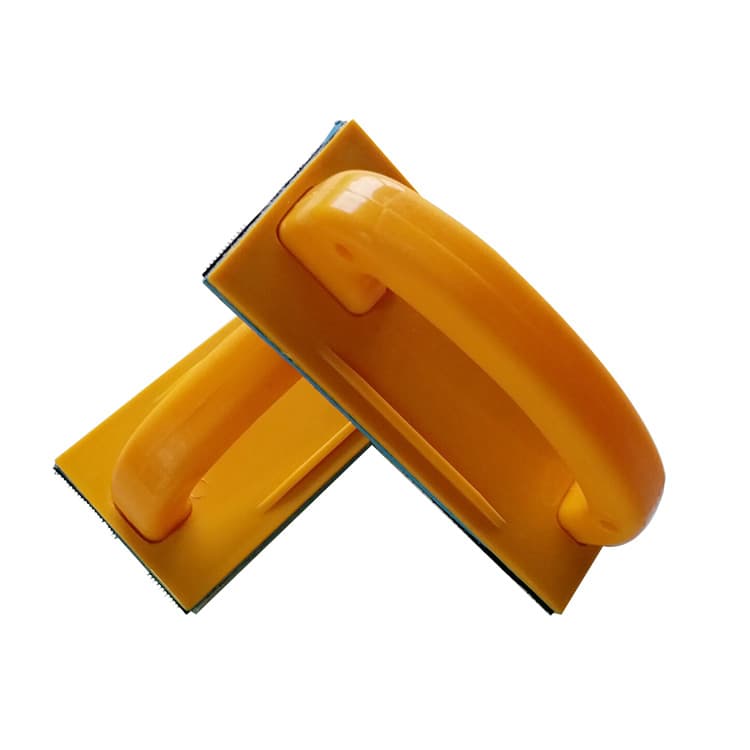 Universal sandpaper manual sanding self-adhesive mini sanding block, wall sanding tool, flocked sandpaper holder wholesale