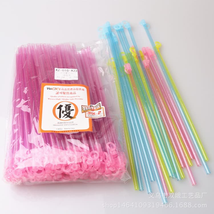 Fluorescent Plastic Handheld Rod Mid-Autumn Yuanxiao Paper Lantern Toy Handle Children DIY Accessories LED Handheld Rod