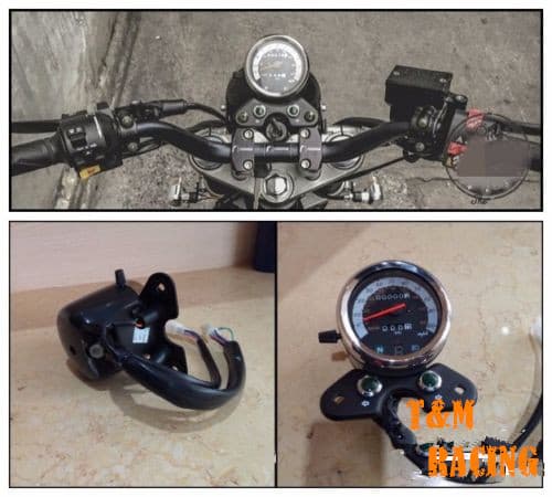 125 Prince Retro Motorcycle Parts 150 Prince Motorcycle Electric Vehicle Instrument Assembly 250 Prince Meter