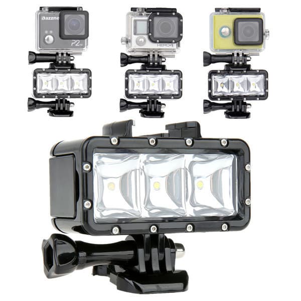 Compatible with GoPro Hero10/9/8 DJI action camera accessories, underwater supplement light/diving light