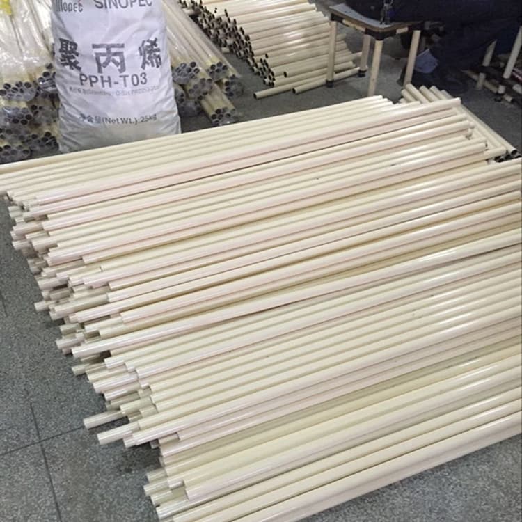 Dongguan manufacturer supplies outer diameter 28, wall thickness 0.8/1.0/1.2/1.5, beige, white composite lean pipe