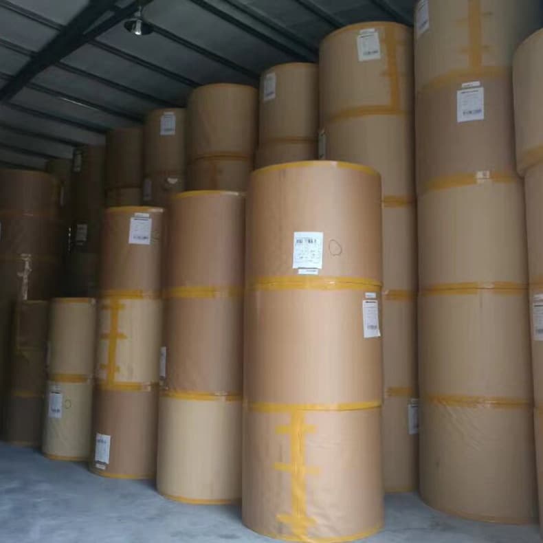Direct-sale kraft paper, thickened white kraft paper 50g-500g wholesale, refined coated kraft paper, full range of specifications