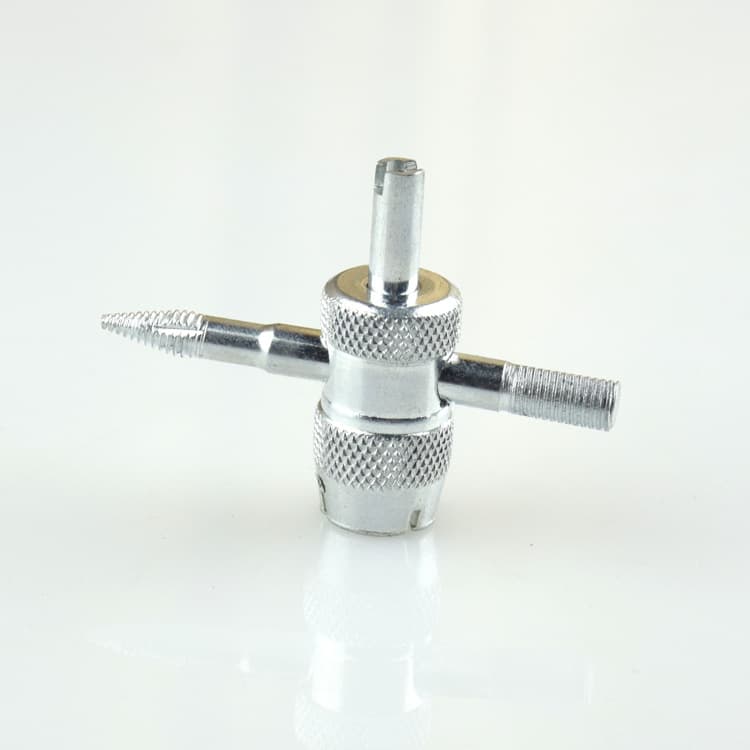 4-in-1 Hardware Tool, Car Tire Valve Repair Tool, Valve Core Screwdriver, Wrench