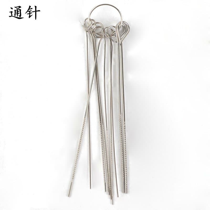 Manufacturer supplies stainless steel welding torch cleaning needles, welding nozzle cleaning needles, and welding accessory boxes of 10 pieces each.