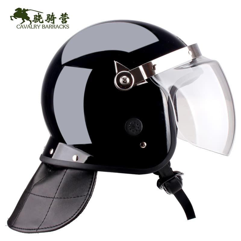 Special Anti-Blast Helmet Protective Security Guard Helmet for Law Enforcement Black and Military Green ABS Material 1.5kg Weight