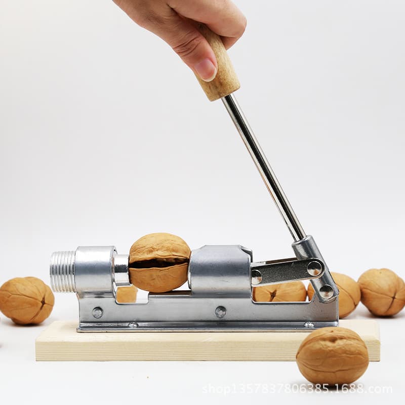 Mechanical Walnut Cracker Nut Opener, Shell Breaker, Gourmet Tool, Pecan Opener, Nut Machine