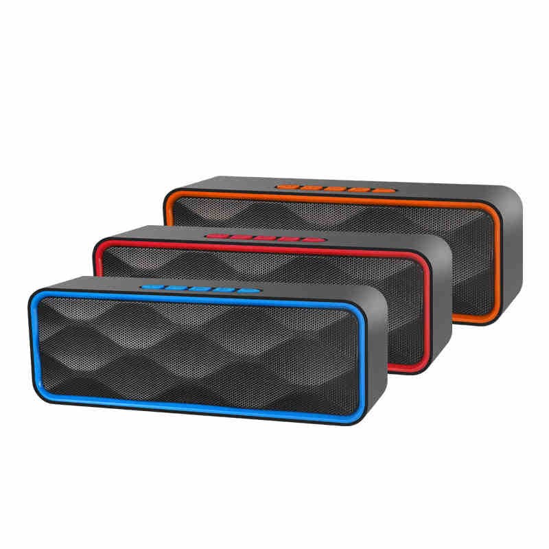 Super A SC211 Bluetooth Speaker Car Subwoofer Wireless Bluetooth Speaker Mini Speaker FM Radio Speaker