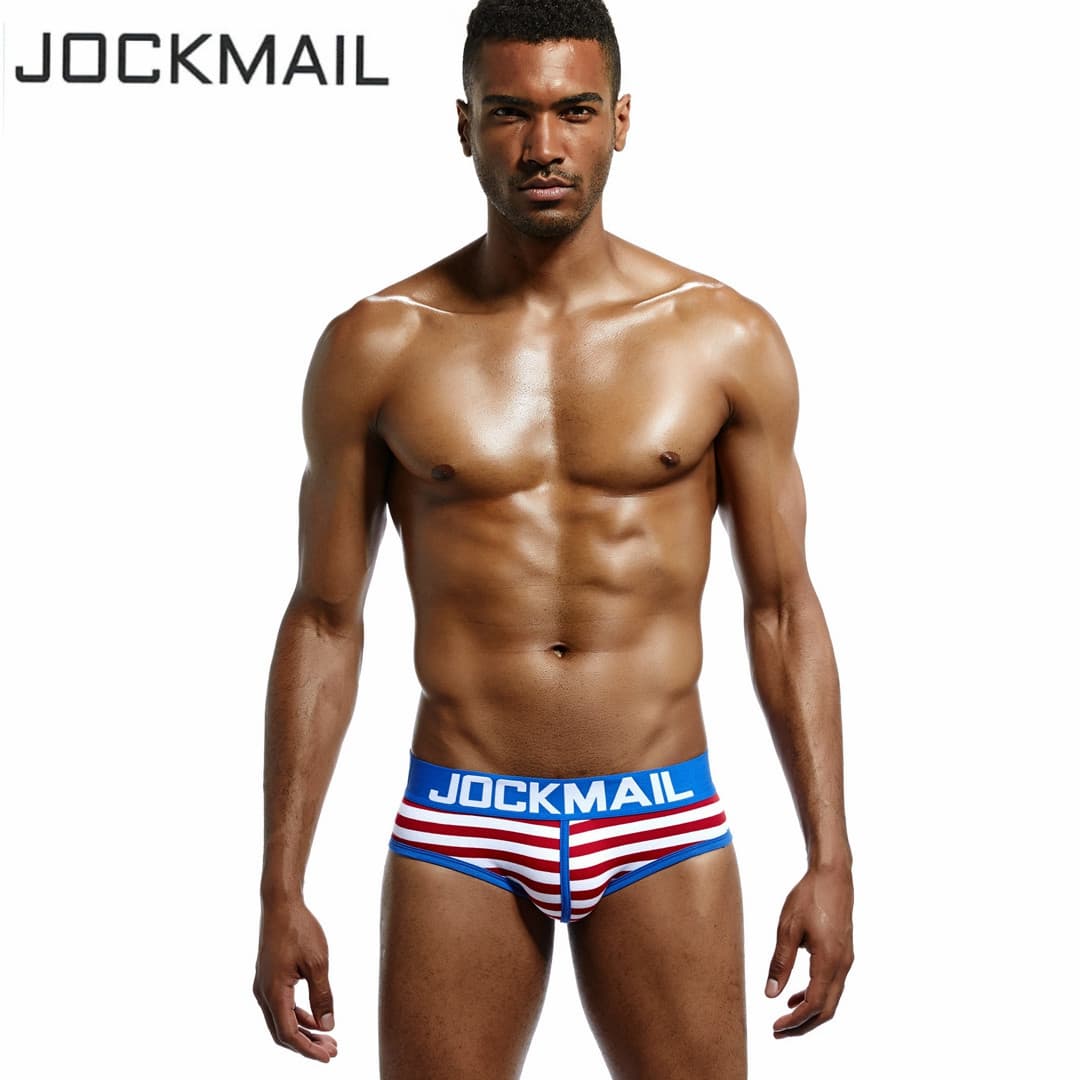 Pure Cotton Breathable Men's Low Waist Triangle Underwear Absorbent Sweat Wicking Comfortable Fit Antibacterial Underpants