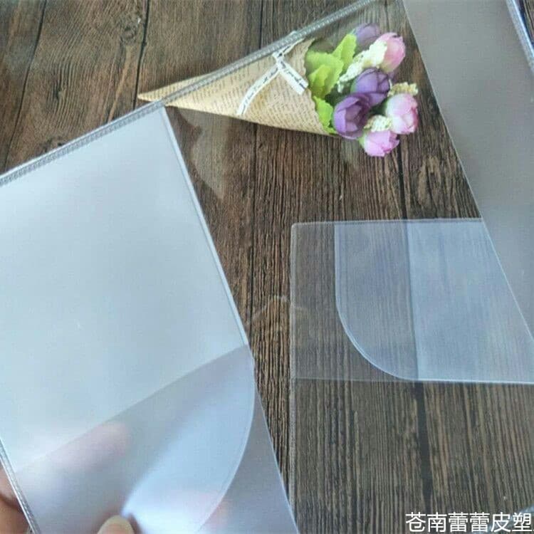 In stock direct supply PVC passport cover waterproof scratch-resistant thickened transparent frosted multi-card slot passport protector logo