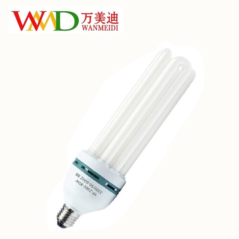 Energy-saving lamp large 4U energy-saving lamp, U-shaped traditional fluorescent lamp, tri-phosphor high wattage 45-105W, factory price wholesale
