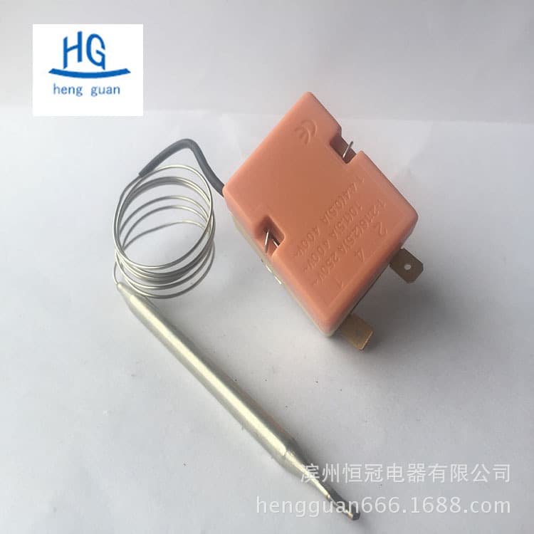 300°C Liquid Expansion Thermostat Oven Temperature Control Switch 50-300°C Mechanical Thermostat Switch