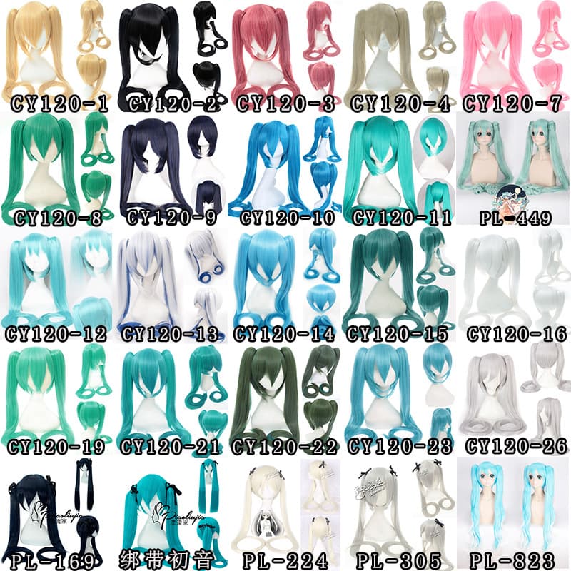 V Miku Senbonzakura Hatsune Snow Hatsune Sakura Black Rock Deep Sea Hatsune Miku Wig Cosplay Wig