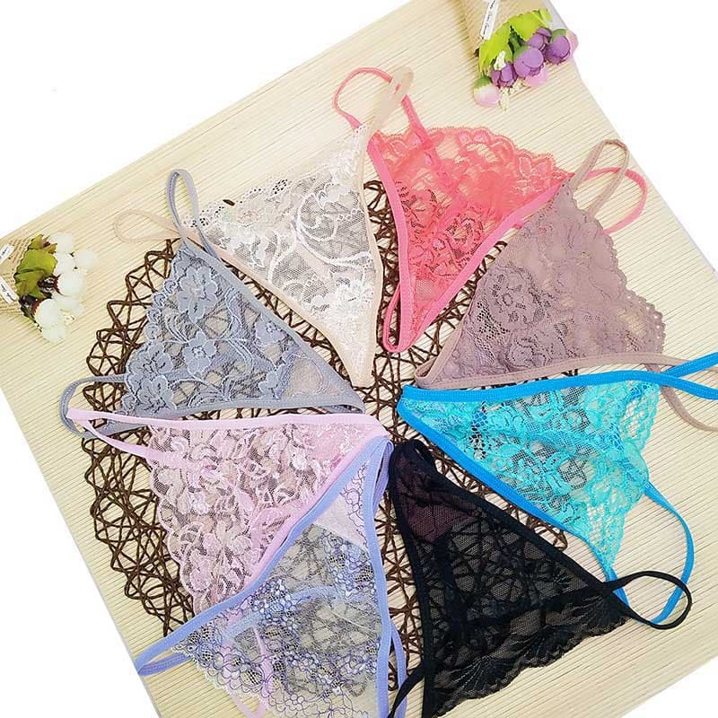 Sexy Thong Underwear in Stock for Europe and America, Women's Thong for Export, AliExpress Hot Selling Wholesale Thong