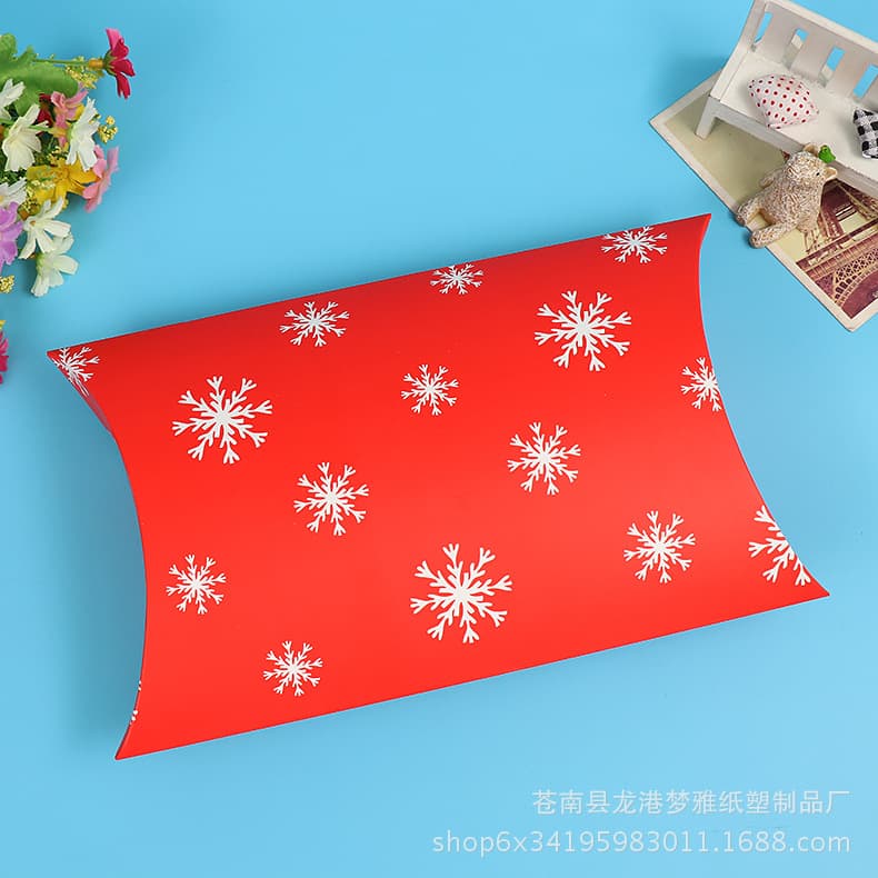 Paper box pillow box packaging box color box blind box cowhide box gift candy box food box white cardboard box customization