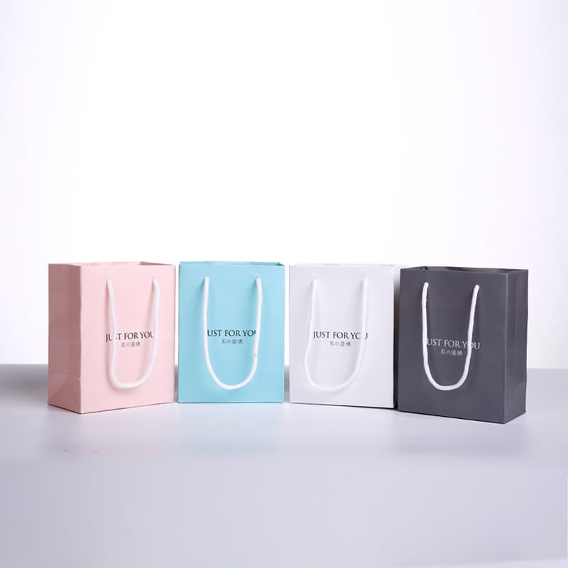 Small Paper Jewelry Packaging Bag Gift Bag Beaded Accessories Handbag Storage For You Just For You Storage