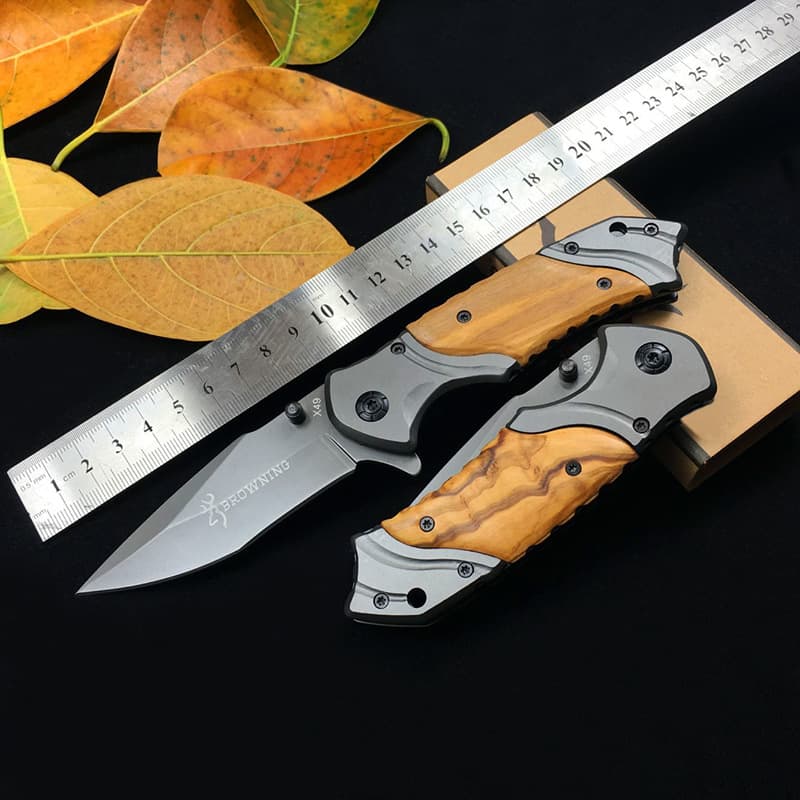 Outdoor X49 Folding Knife Swiss Tactical Knife High Hardness Sharp Blade for Self-Defense and Wilderness Survival