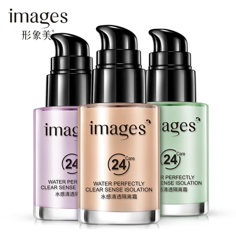Image Beauty Watery Clear Isolation Cream Moisturizing Hydrating Oil-Control Concealer Primer Natural Makeup Nourishing Color Isolation Cream