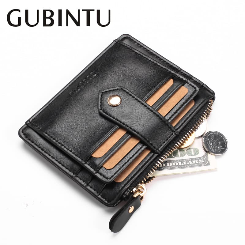 Korean style creative zipper multi-functional coin purse multi-color money clip GUBINTU coin coin purse