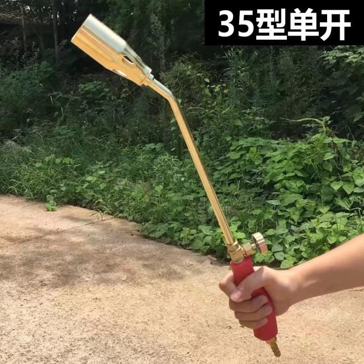 Model 35 Single-Outlet Flame Torch for LPG/Gas, Pig/Chicken/Duck Feather Burning Torch, Kitchen Gas Torch