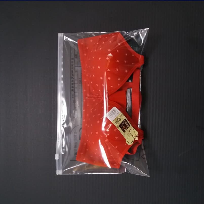Underwear Packaging Bag Bra Packaging Bag Plastic Women's Clothing Transparent Zipper Bag Universal Swimwear Packaging
