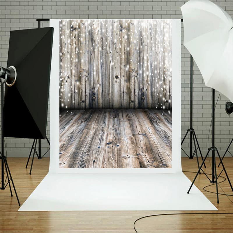 New export-grade wooden backdrop for photography studios, Amazon Christmas event decorations, and children's 3D photography studios.