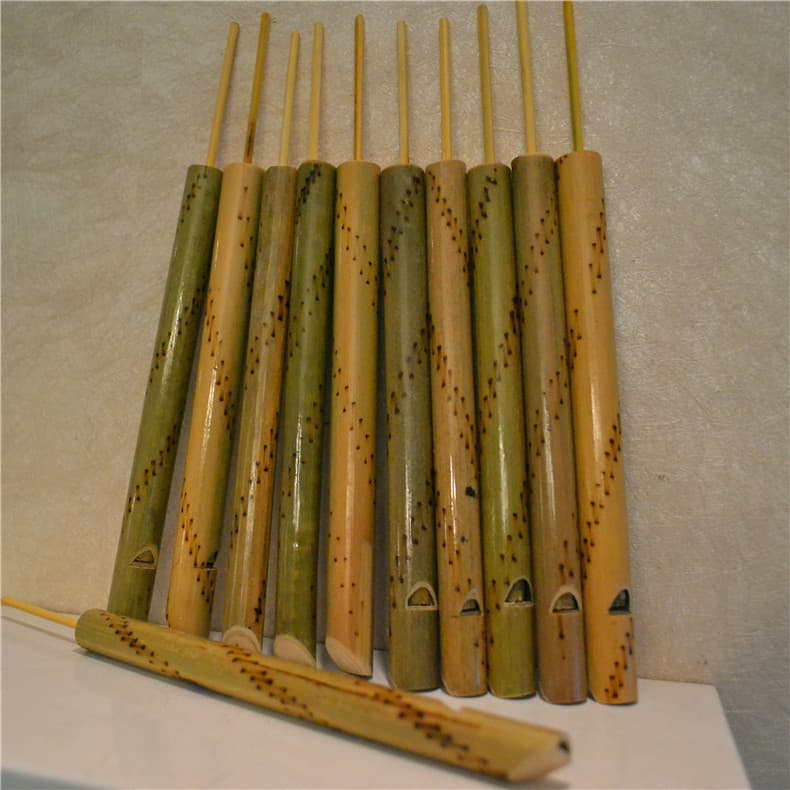 Thailand Handmade Musical Instruments Playing Musical Instruments Artificial Bird Whistle Bird Flute Bamboo Nostalgic Tourism Products Bamboo Whistle