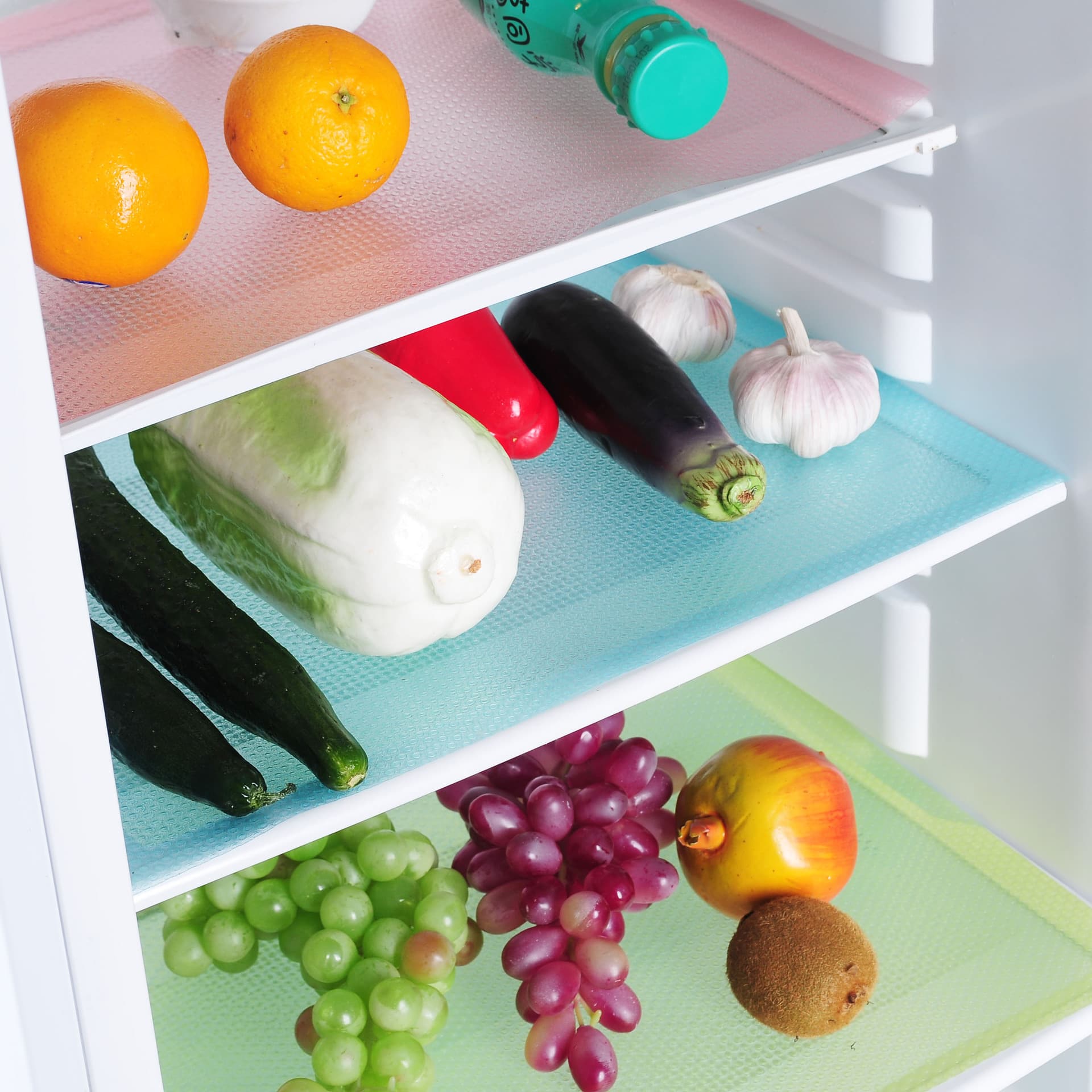 Cuttable and easy-to-clean drawer mat, paper mat, EVA drawer mat, cabinet mat, heat-insulating cup mat, refrigerator mat