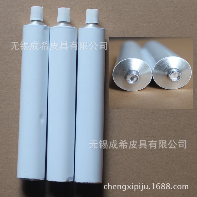 60ml sealing toothpaste leather aluminum leather tube packing hose raw paint packaging tube glue pigment shoe polish packaging hose