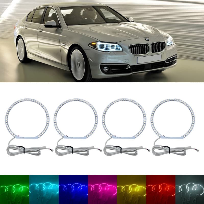 RGB 7-Color Angel Eyes for BMW Angel Eye Rings 131*4PCS E36 E46 E31 E39