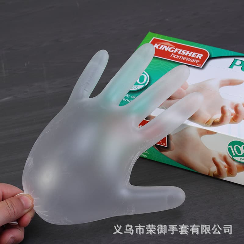 Disposable PVC Gloves for Kitchen Housework, Cleaning, Dishwashing, Multi-purpose, Durable Vinyl for Electronics Factory and Laboratory