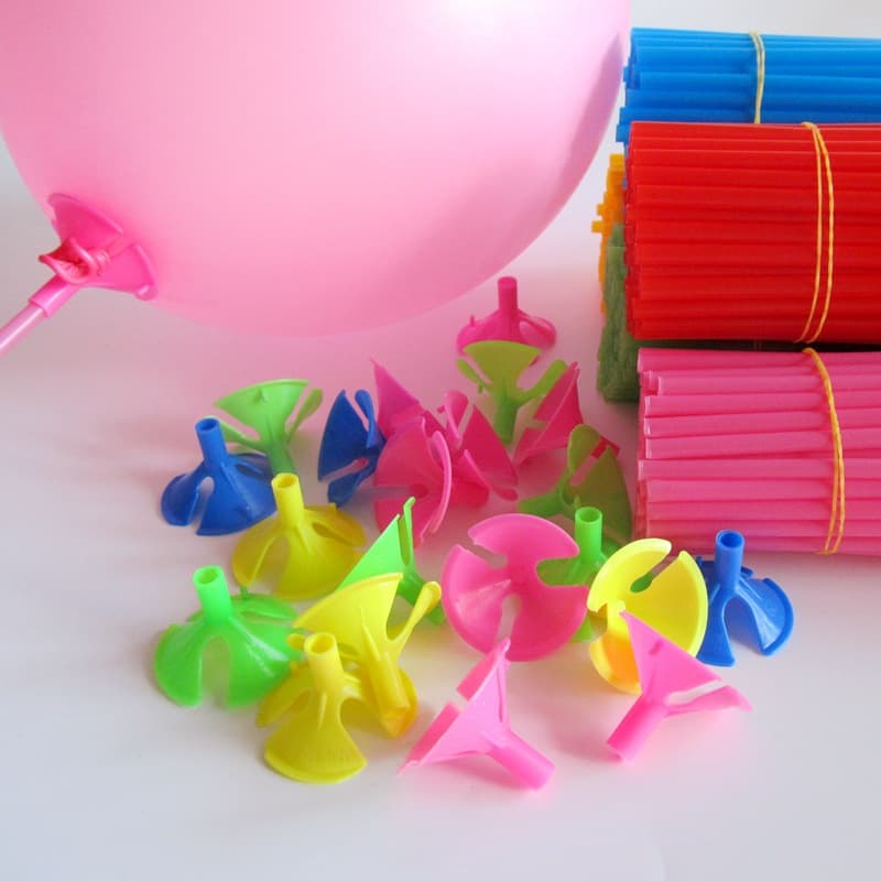 Wholesale balloon support activity gift children's hand plastic balloon pole 40cm new material balloon support