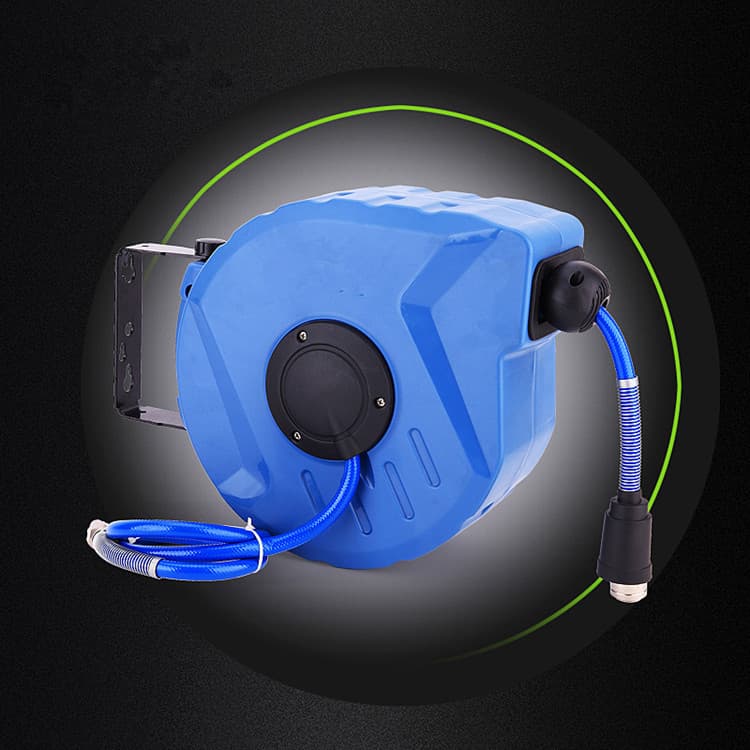 Hainai Automatic Telescopic Hose Winder, PU Yarn-Clamping Air Blower, Water Hose Winder, Car Wash Equipment
