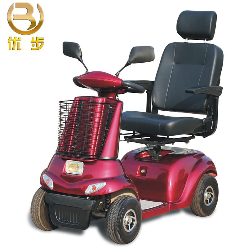 New Energy Electric Four-Wheel Scooter Foldable Home Mobility Scooter for Elderly and Disabled