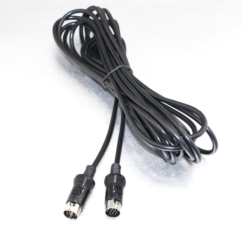 Compatible with Kenwood sound line speaker cable, Kenwood male-to-male extension cable 13-pin to 13-pin with locking clip