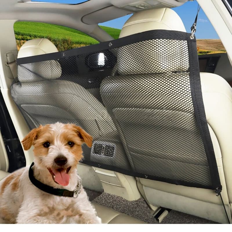Cross-Border Car Pet Barrier Net, Car Fence for Cats and Dogs, Pet Safety Blocking Net, Wholesale