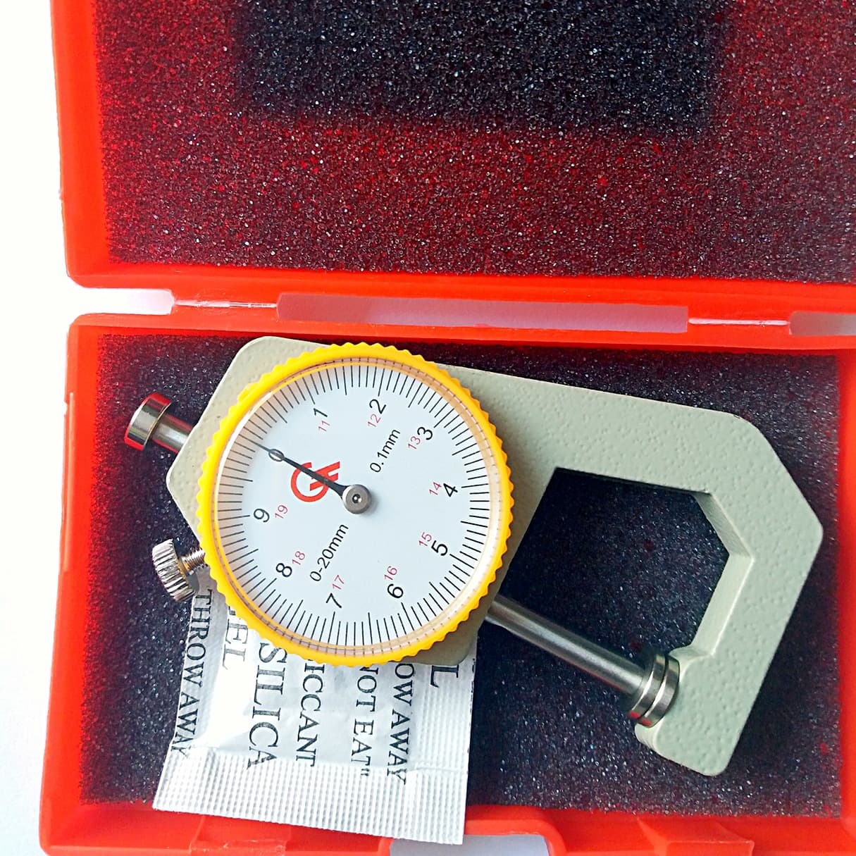 Point, Flat Thickness Gauge 0-10mm, Point, Flat 0-20mm, Thickness Gauge, Thickness Meter, Accuracy 0.1, Thickness Tester